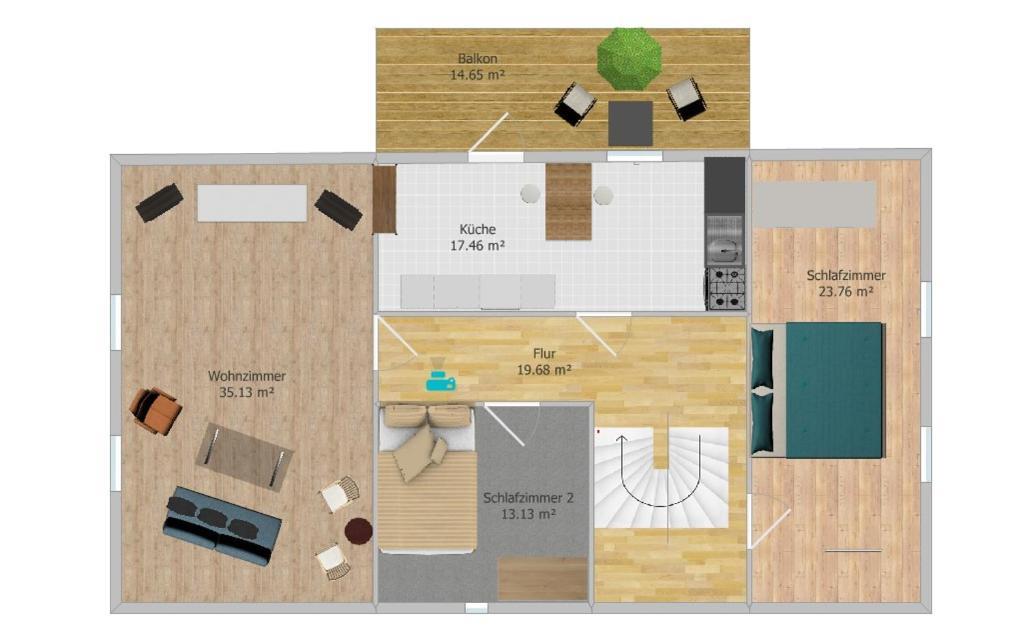 Wildholz Sachsen Apartment Weidenhain Luaran gambar